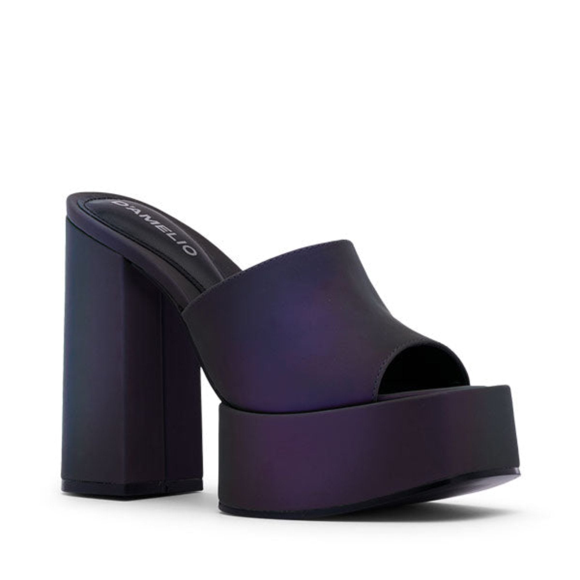 Reflective platform sandals store