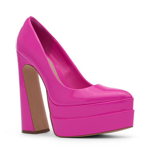 The latest collection of pink platforms | FASHIOLA INDIA