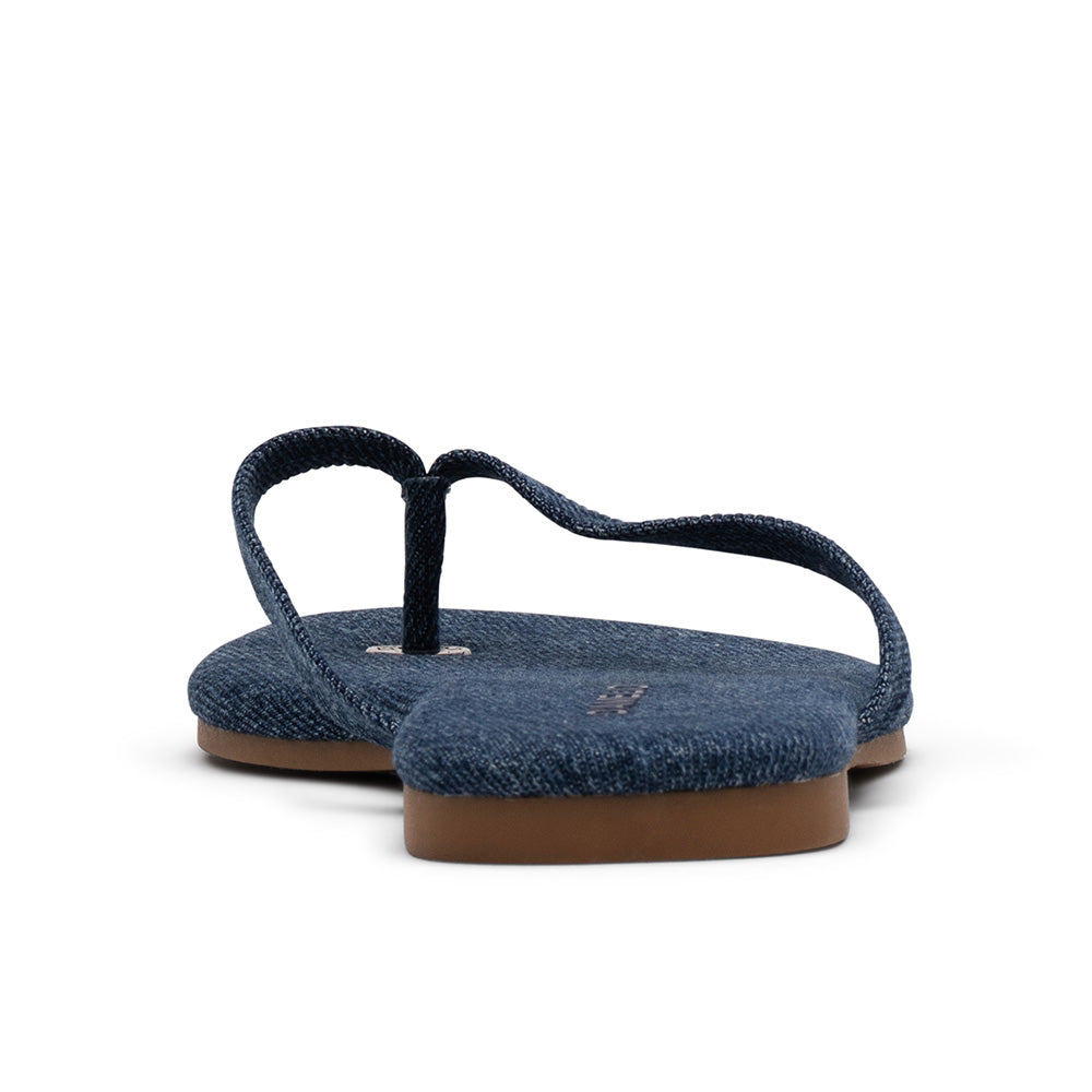 Blue jean flip flops online